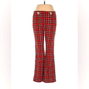 Miaou red plaid pants